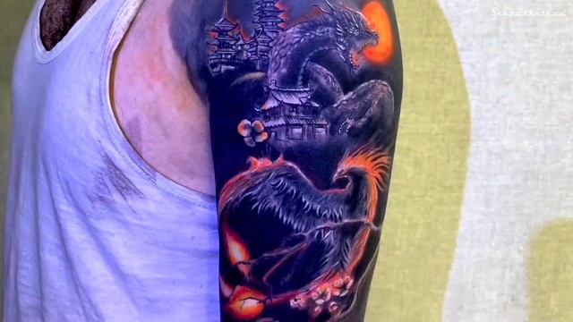 Рукава в процессе.Начало #татуировка колпино смотреть онлайн