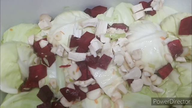 Пришла пора квасить капусту. Капуста со свеклой. смотреть онлайн