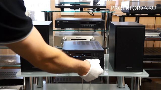 Обзор микросистемы Denon DM 40 смотреть онлайн