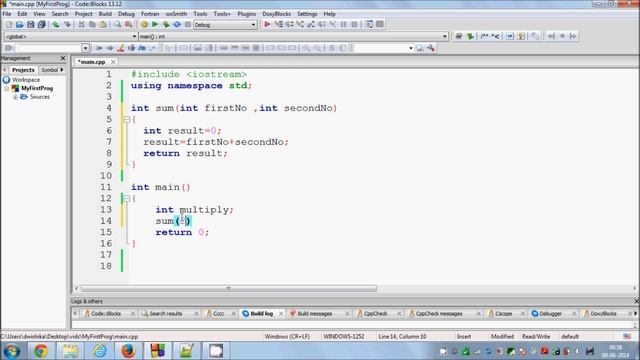 C++ Tutorial for Beginners 14 - Return Values in Functions смотреть онлайн