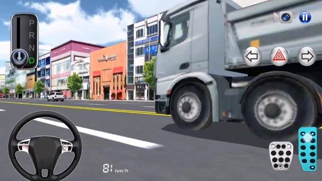 Грузовик Mercedes-Benz и Новая машина смотреть онлайн