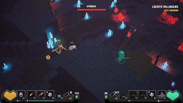 MINCRAFT DUNGEONS NINTENDO SWITCH PART 3 смотреть онлайн