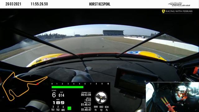 Ferrari 488 Challenge 1:48 Hockenheimring смотреть онлайн
