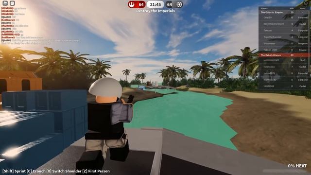 ЗВЁЗДНЫЕ ВОЙНЫ в ROBLOX! смотреть онлайн