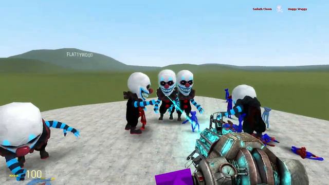 🔥💜RAINBOW CLOWN DARK DECEPTION VS GOLD HUGGY WUGGY/gmod ragdoll fight/huggy wuggy/dark deception/ смотреть онлайн