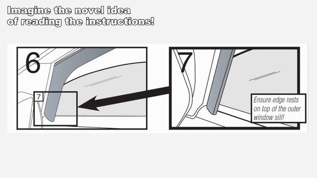 WEATHERTECH WINDOW DEFLECTORS - Not for me! смотреть онлайн