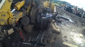 shantui sd23 снятие бортовой звездочки