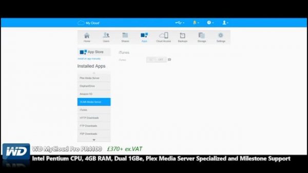 The WD My Cloud User Interface, Apps and Software Guide