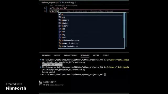 print method in python/ Rishi Kalyan смотреть онлайн