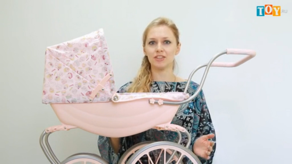 Игрушечная винтажная коляска Бэби Аннабель (Zapf Creation Baby Annabell) смотреть онлайн