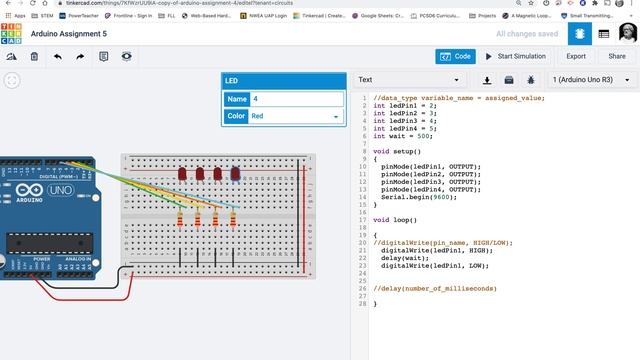 Arduino - blink back and forth смотреть онлайн