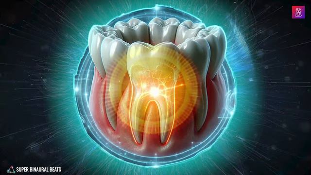 174Hz Dental Healing Frequency Music | Tooth Regeneration Binaural Beats Healthy Teeth And Gums