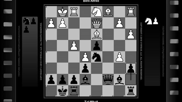 Tal: 140 Best Games (#65 of 140): Beni Alfred vs. Tal Mihail смотреть онлайн