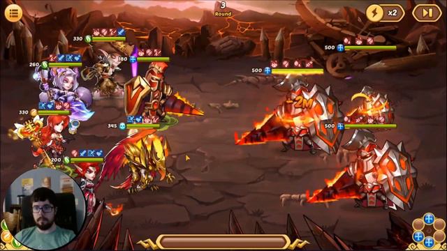Idle Heroes - Shrinking Sigmund for Big Flame Shrine Damage! смотреть онлайн