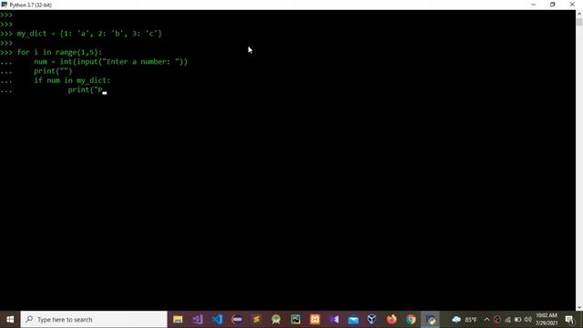 How to create a Program to Check if a Key is Already Present in a Dictionary using Python language смотреть онлайн