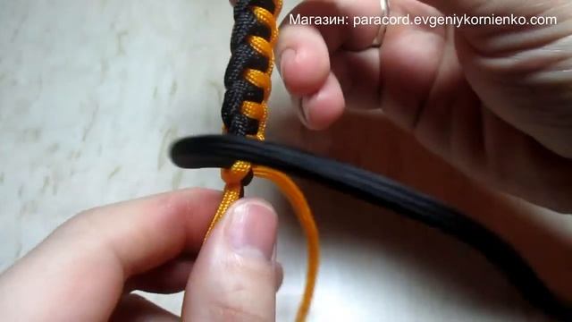 Браслет из паракорда "Half Hitch". смотреть онлайн