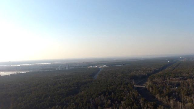 Полет над Обским Морем на Hubsan Zino смотреть онлайн