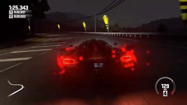 Driveclub_™ Koenigsegg One:1 Overall WR Takahagi Hills Wet @ Night смотреть онлайн