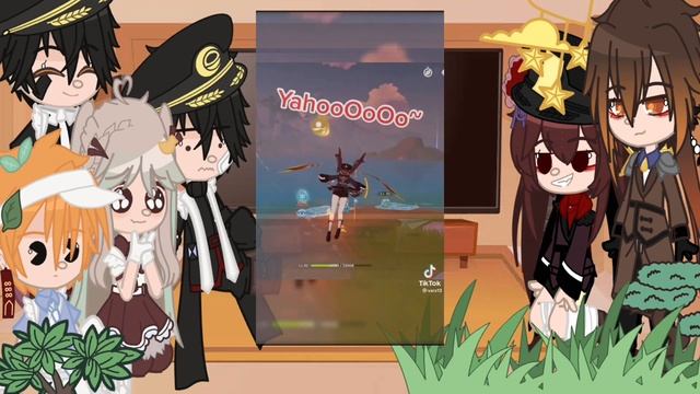 •Tbhk x Genshin impact reacts of Hu Tao as Hanako and Tsukasa’s sister• //my au//family au//Part 1/ смотреть онлайн