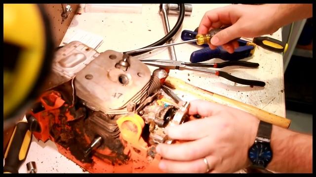 Husqvarna 455 Rancher Teardown And Rebuild, Bolt For Bolt!  Part 1