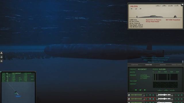 Cold Waters - подводные лодки (test) v1.12 смотреть онлайн