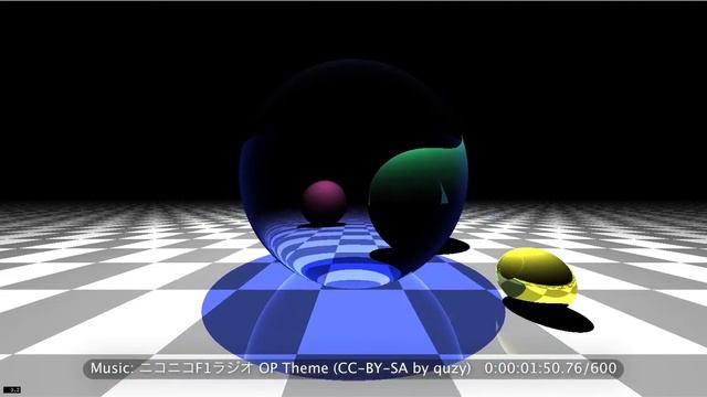 Ray-Tracing With Audio Input (CC-BY-SA by pg1twitter (CC-BY-SA by quay)) смотреть онлайн