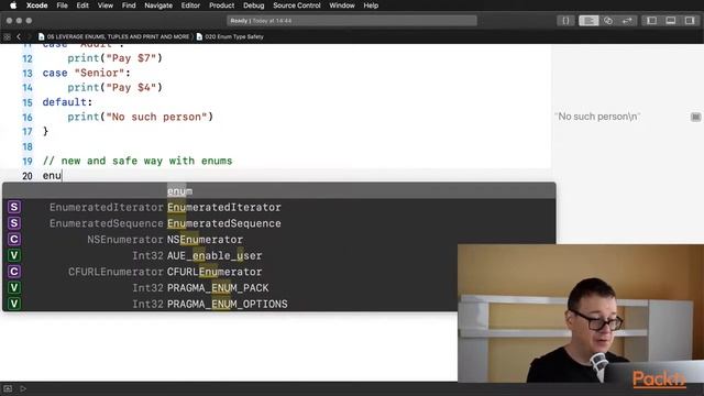 SWIFT 4.2: Tips, Tricks, and Techniques: Enum Type Safety | packtpub.com смотреть онлайн