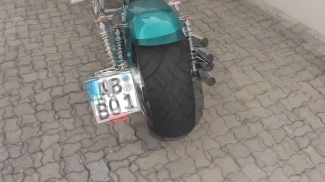 ⚔ CuSToM ⚔ Suzuki Intruder VS 1400 смотреть онлайн