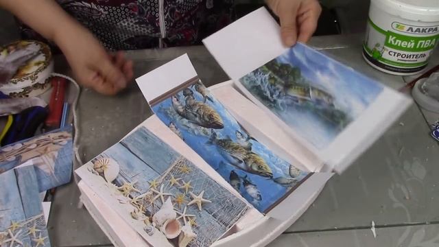 Ключница лодка. Подарок мужчинам. ХоббиМаркет смотреть онлайн