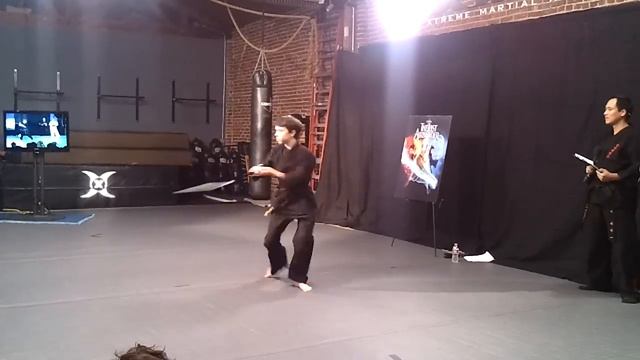Noah Ringer Live Staff Weapon Demo - The Last Airbender смотреть онлайн