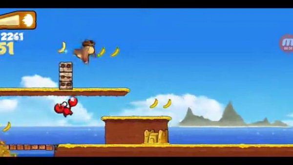 I Start Play Game Banana Kong - Gameplay On Android