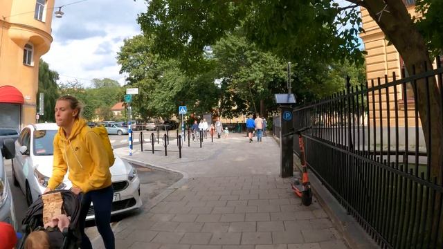 STOCKHOLM -Södermalm- WALKING TOUR - Promenade Dans La Rue - Sweden - 4K