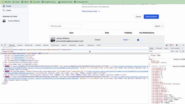 Using Google People and Contacts API to invite people to DocHub (development) organization смотреть онлайн
