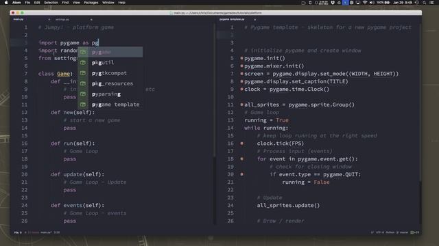 Pygame Platformer Part 1: Setting Up смотреть онлайн