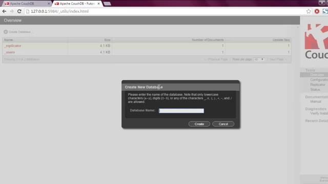 CouchDB Create Database смотреть онлайн