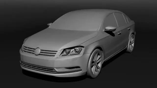 3D Model of Volkswagen Passat 2011 Review смотреть онлайн
