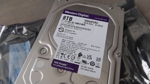 Western Digital 8TB WD Purple Surveillance Internal Hard Drive HDD Review, Safely Store Your Survei