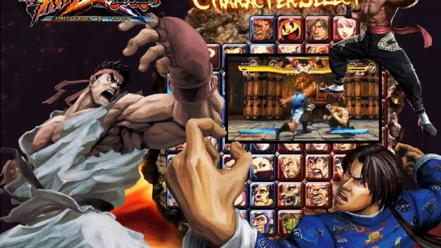 Street Fighter X Tekken Hyperspin Theme смотреть онлайн