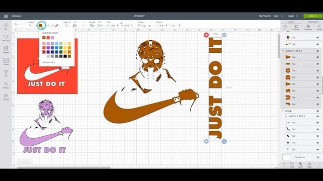 Just Do It Bundle SVG dxf png Halloween Cut Silhouette Cricut Vector Clipart Jason Chucky Friday 13 смотреть онлайн