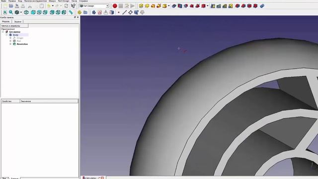 FreeCad Колесо модели багги смотреть онлайн
