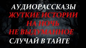СТРАШНЫЕ РАССКАЗЫ НА НОЧЬ-СЛУЧАЙ В ТАЙГЕ