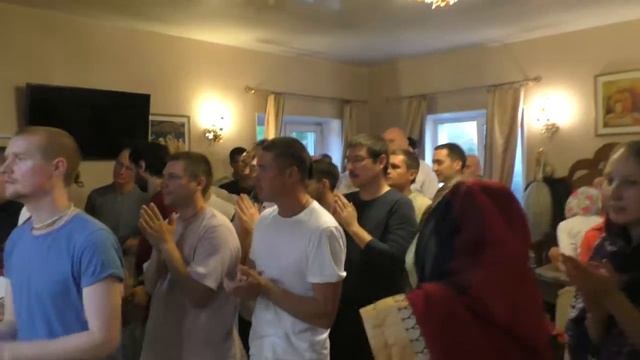 Приветствие Божеств, Шри Гуру Вандана 26-08-2018 смотреть онлайн