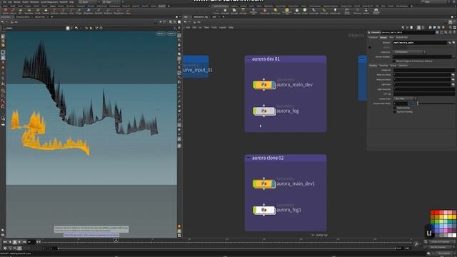 Houdini Quick Setup To Create Aurora Northern Light.mp4 смотреть онлайн