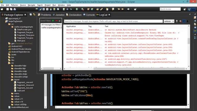 134 ViewPager SwipeTab Two смотреть онлайн