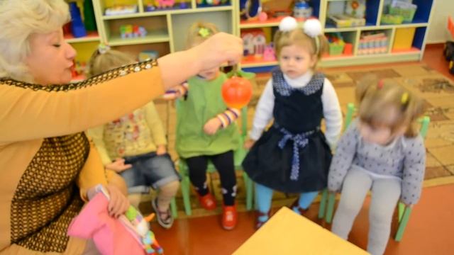 Занятие в ясельной группе 