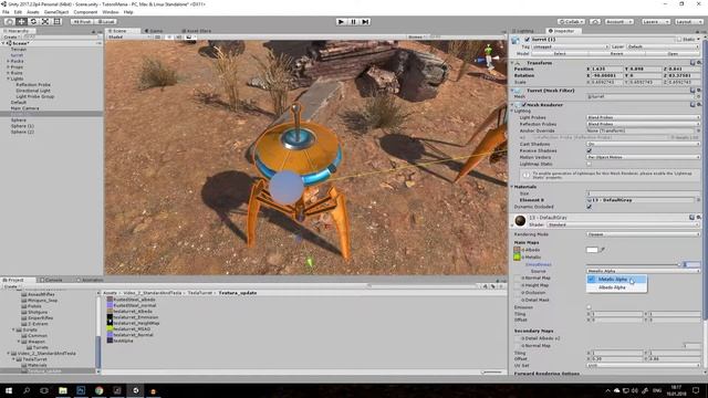 PBR и стандартный материал Unity смотреть онлайн