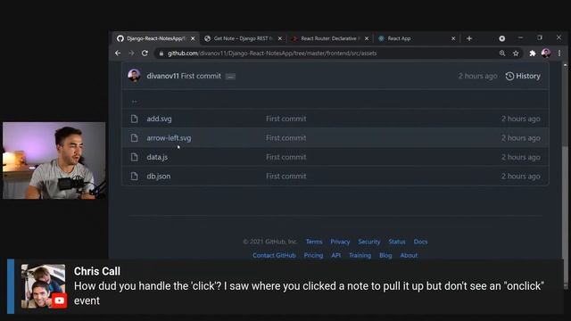 Django + React Notes App смотреть онлайн