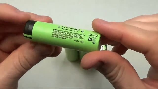 Незащищенный литий ионный аккумулятор 18650 NCR18650B 3400mAh смотреть онлайн