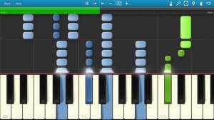 Сергей Шнуров - Привет, Морриконе (на пианино Synthesia)