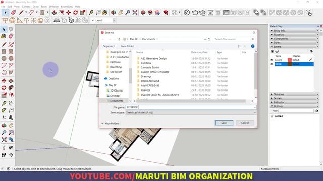PART 6 - IMPORT IMAGE IN SKETCHUP (INTERIOR PROJECT 1) смотреть онлайн